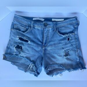 Pilcro Anthropologie distressed shorts